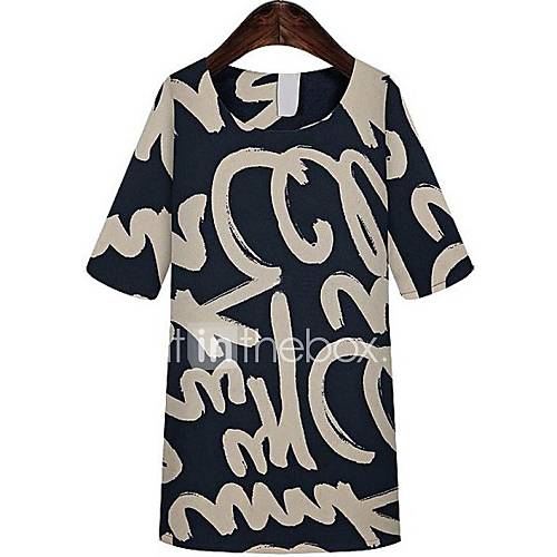 Womens The New Graffiti Print Dress