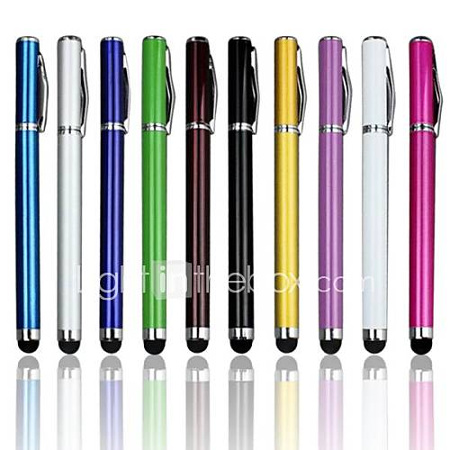 High Sensitive Clip Touch Stylus Pen with Ballpoint Pen for Apple Capacitive Screen