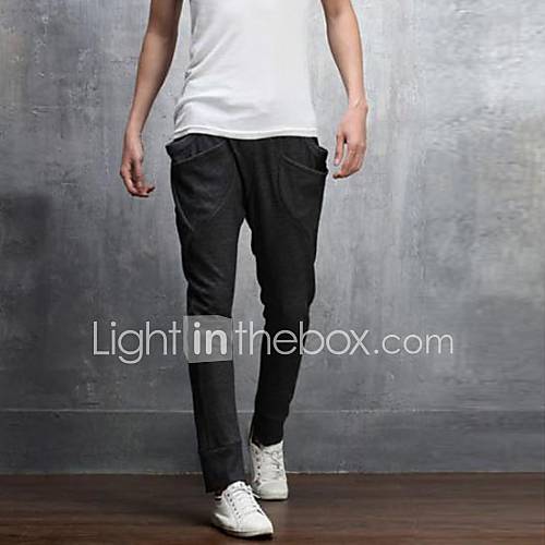 Mens Leisure Double Waist Movement Pants