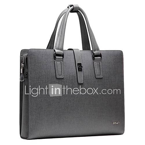 Mens Professional Formal Style Imported Genuine Leather Tote Clutch Evening Bag