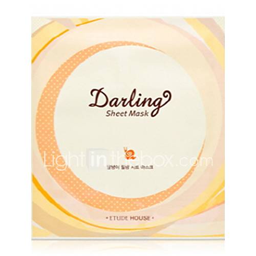 [Etude House] Darling Sheet Mask(Snail Healing) 25g