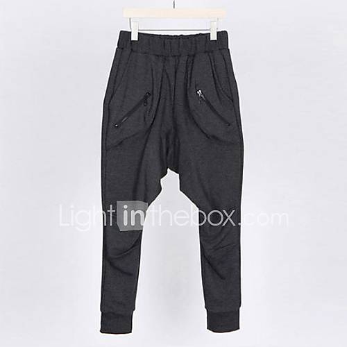 Mens Leisure Fashion Pure Cotton Movement Pants