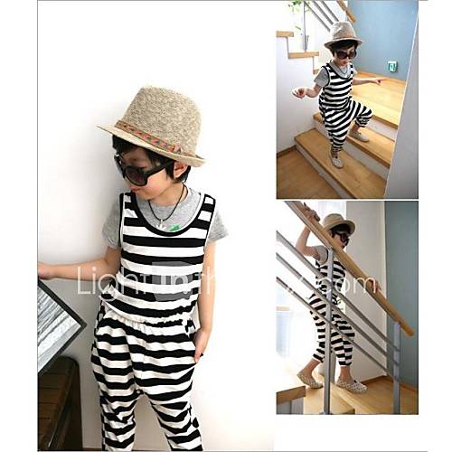 Boys Fashion Stripes Clothing Sets