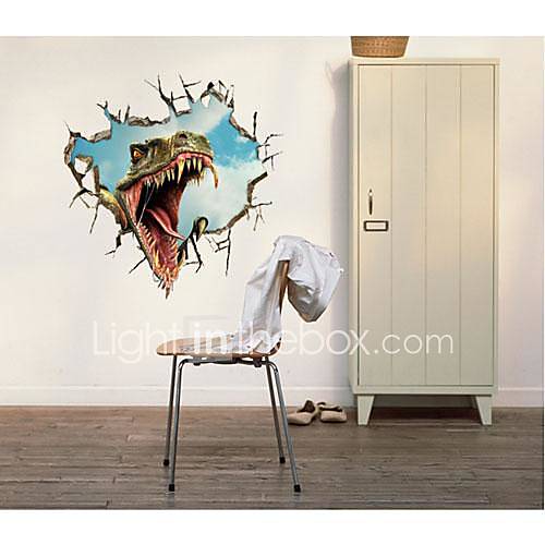 3DThe Dinosaur Mouth Wall Stickers Wall Decals