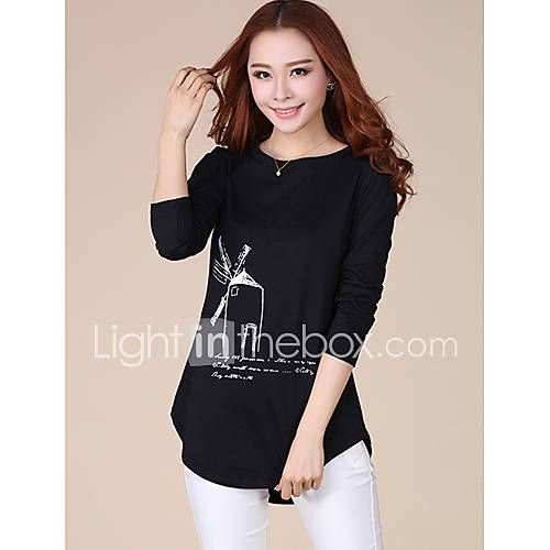 Xuanran Womens Knitwear Black Shirt