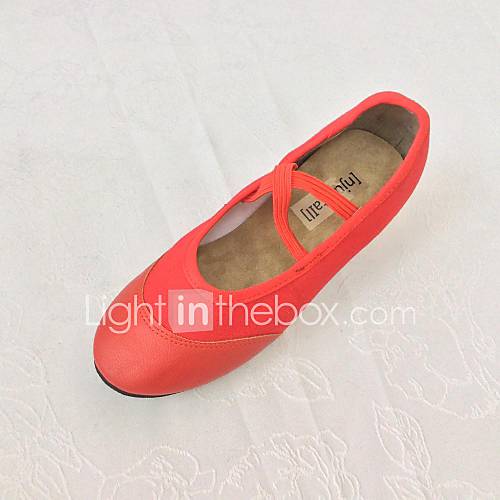 Womens Fabric Leatherette Chunky Heel Rubber sole Ballroom Dance Shoes (More Colors)