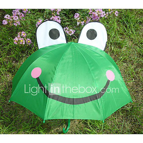 Childrens Frog Creative Cartoon Umbrella