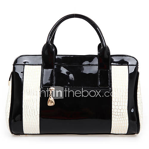 Miyue Womens Contrast Color Fashion Tote