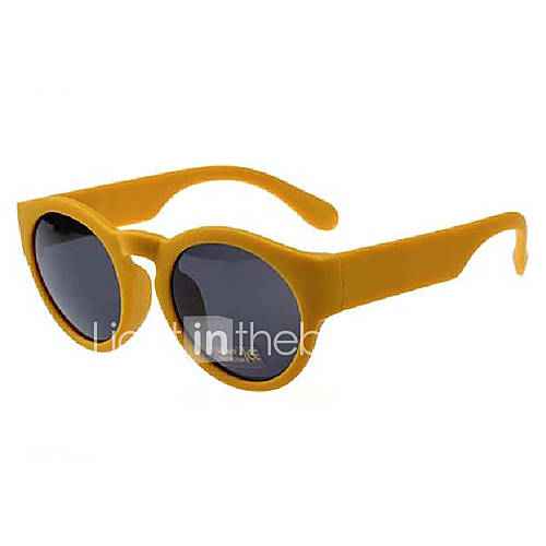 Helisun Unisex Korean Fashion Round Frame Sunglasses 716 1 (Screen Color)