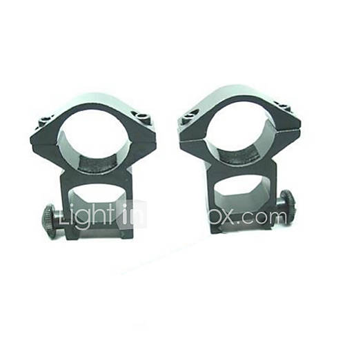 PRO Tactical Military 2x High Scope Mounts Holders 25mm Ring fit 20mm Weaver Rail