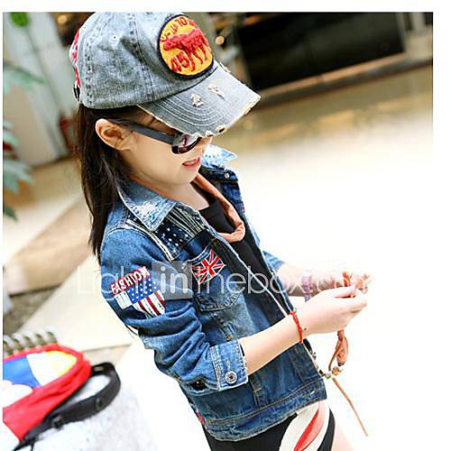 Girls Fashion Coats Sweet Long Sleeve Jackets