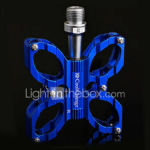 CoolChange Aluminum Alloym Blue Anti slip Biycle/Bike Pedal