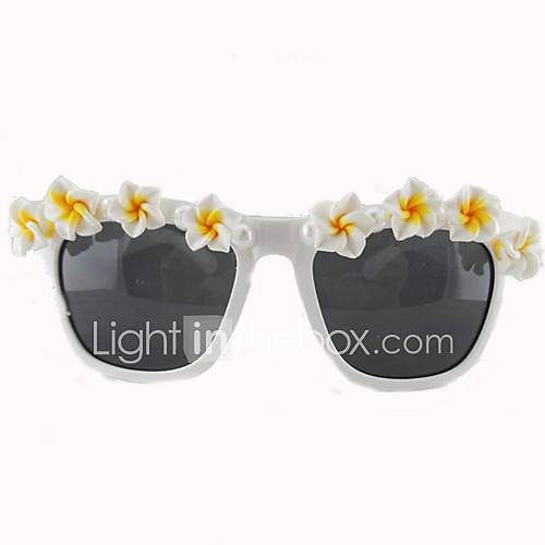 Womens Beach Style Little Flowers with Pearls Rayban Sunglasses