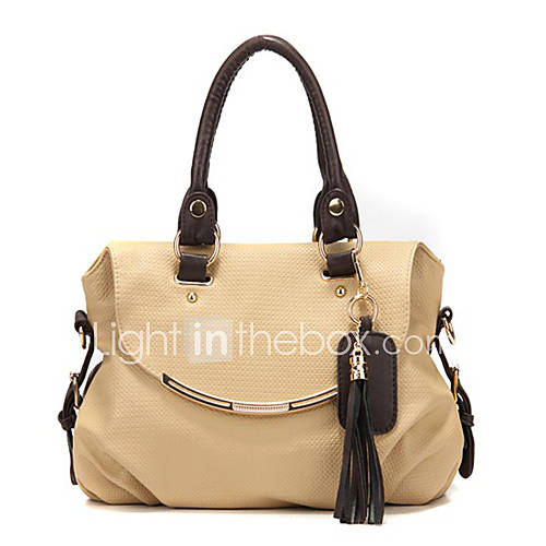 Womens Retro Kerean Tote With Tassels