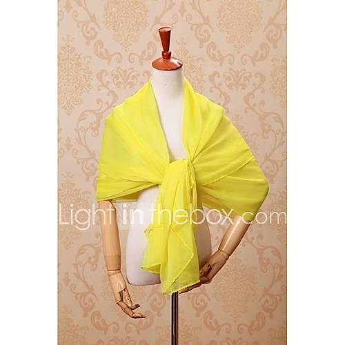 ZICQFURL Womens Korean Style Solid Color Oversized Wild Scarf(Yellow)