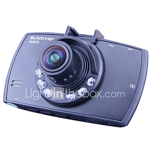 DM650 Full HD 1080P Fashionable Car DVR 2.7 inch LCD G sensor Novatek 96650