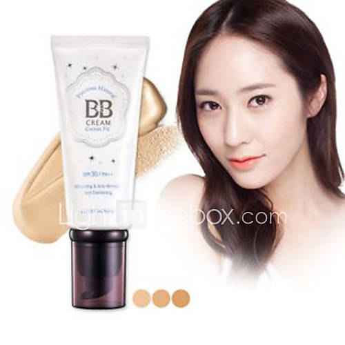 [Etude House] Precious Mineral BB Cream Cotton Fit #02. Natural Beige 60g