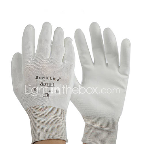 Ansell Pu Coating Defend Work Protection Abrasion Resistant Industrial Gloves [M]