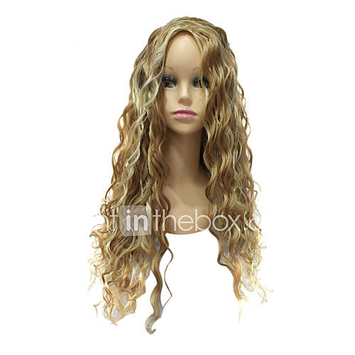 Capless Synthetic Long Curly Synthetic Hair Full Wig For Sexy Women