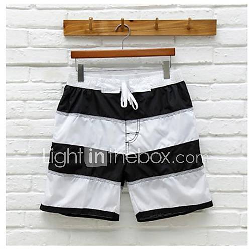 Mens Fashion Beach Loose 5 Minutes of Pants