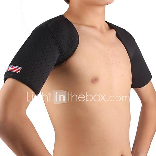Sports Double Shoulder Brace Support Strap Wrap Belt Band Pad   Free Size