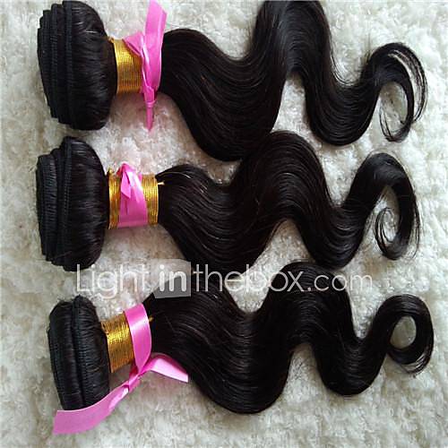 Mixed Lengths 14 16 18 Inches Maylaysian Body Wave Weft 100% Virgin Remy Human Hair Extensions