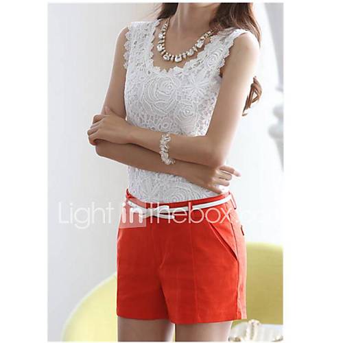 Womens Elegant Lace Vest