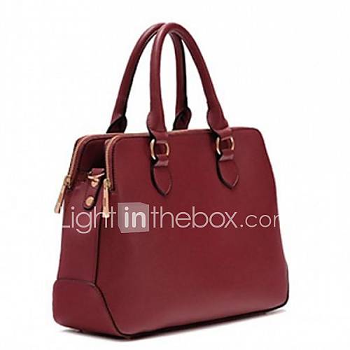 Ladys 2014 summer joker new fashion high quality leather Shoulder Bag / Totes Linning Color on Random