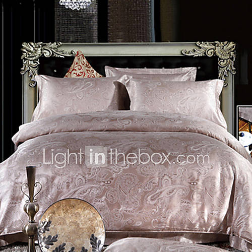 Flower High Quality Silk Bed Set Of Four SF00076