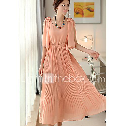 Jinbier Bohemia Peach Beach Maxi Dress