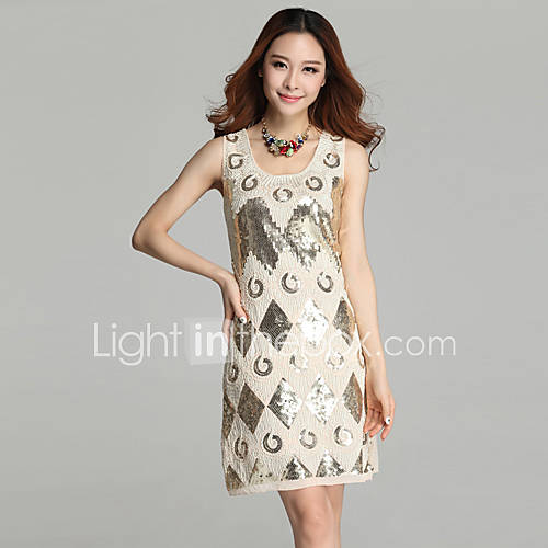 Ddayup Womens Korean Bodycon Floral Print Lozenge Dress