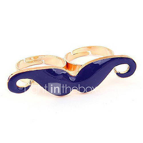 Ravier Womens Vintage Moustache Shape Ring