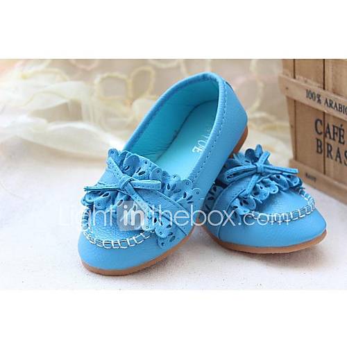 Girls Lace Leisure Boat Shoes