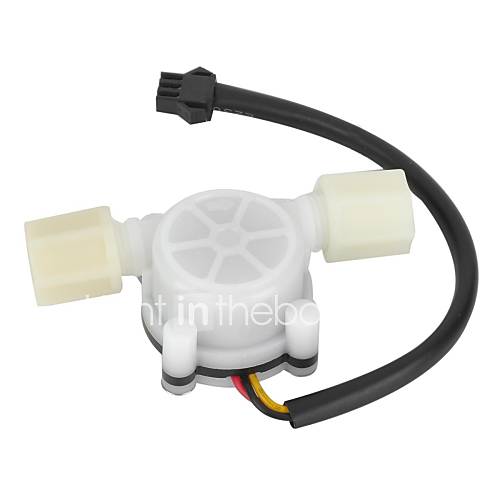 HS01 Precise PVC Water Flow Hall Sensor Flowmeter / Counter