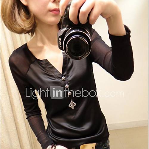 Womens Fashion Chiffon Blouse