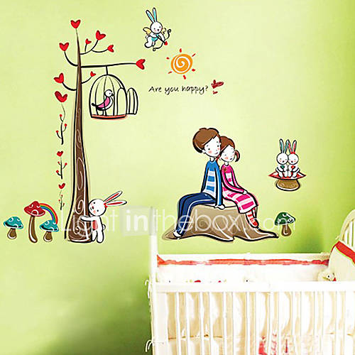 Cartoon People Decorative Stickers