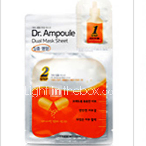 [Etude House] Dr. Ampoule Dual Mask Sheet #Tightening 2ml24ml