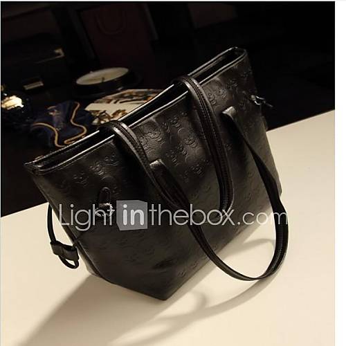 Womens Kerean Style Classical Skull Tote