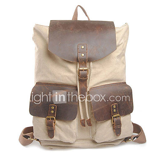 MUCHUAN 2014 New Mens WoMens Vintage Canvas Shoulder Bag School Bags For Daily Use(Screen Color)