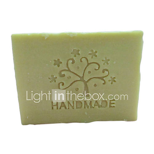 Green TeaLavender Handmade Essential Oil Soap Whitening Moisturizing Balance Oil Secretion Anti acne 85g