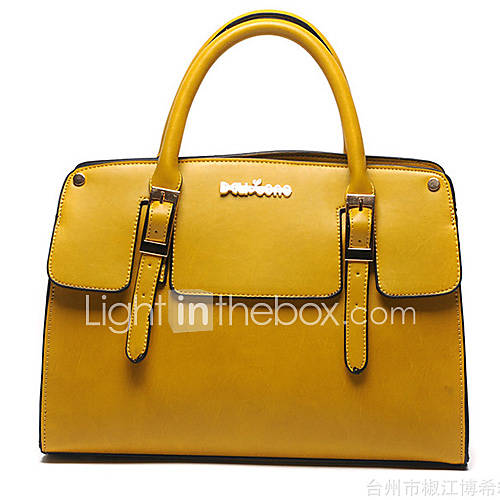 XIUQIU Womens Fashion Tote Bag(Yellow)