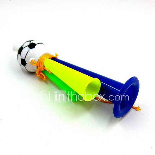 2014 World Cup Three Tube Fans Cheering Plastic Trumpet(Random Color)