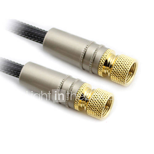 C Cable F Type Coaxial Cable M/M for HD Digital TV (3M)