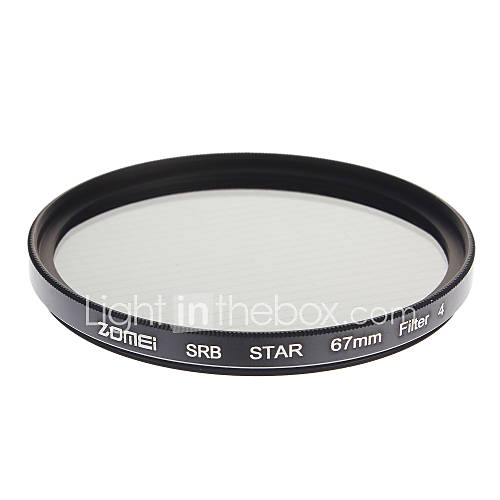 ZOMEI Camera Professional Optical Frame Star4 Filter (67mm)