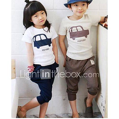 Boys Fashion T ShirtsShorts Sets Lovely Summer Two Pieces Sports Sets Clothing Set