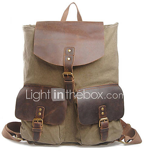 MUCHUAN 2014 New Mens WoMens Vintage Canvas Shoulder Bag School Bags For Daily Use(Screen Color)