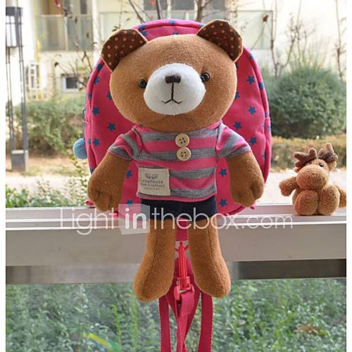 Childrens Stereo Teddy Bear Safety Harness Backpack(Dinosaur)