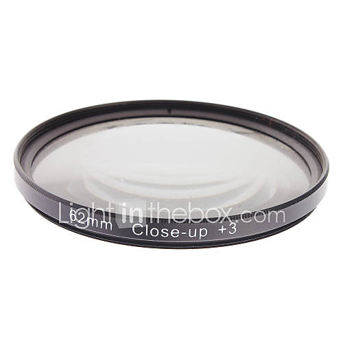 ZOMEI Camera Professional Optical Filters Dight High Definition Close up3 Filter (62mm)