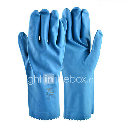 Ansell Rubber Thin Defend Washing Kitchen Household Waterproof Gloves [S]