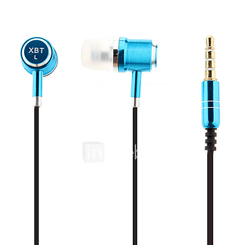 M01 Metal Hi Fi In Ear Earphone with Mic for Mobilephone`